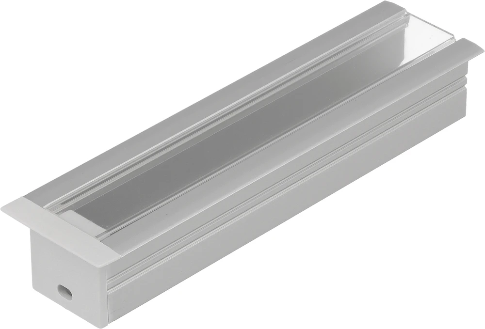 LED juostos profilis SMART-IN16 BC3/U4, anoduotas aliuminis, 2m