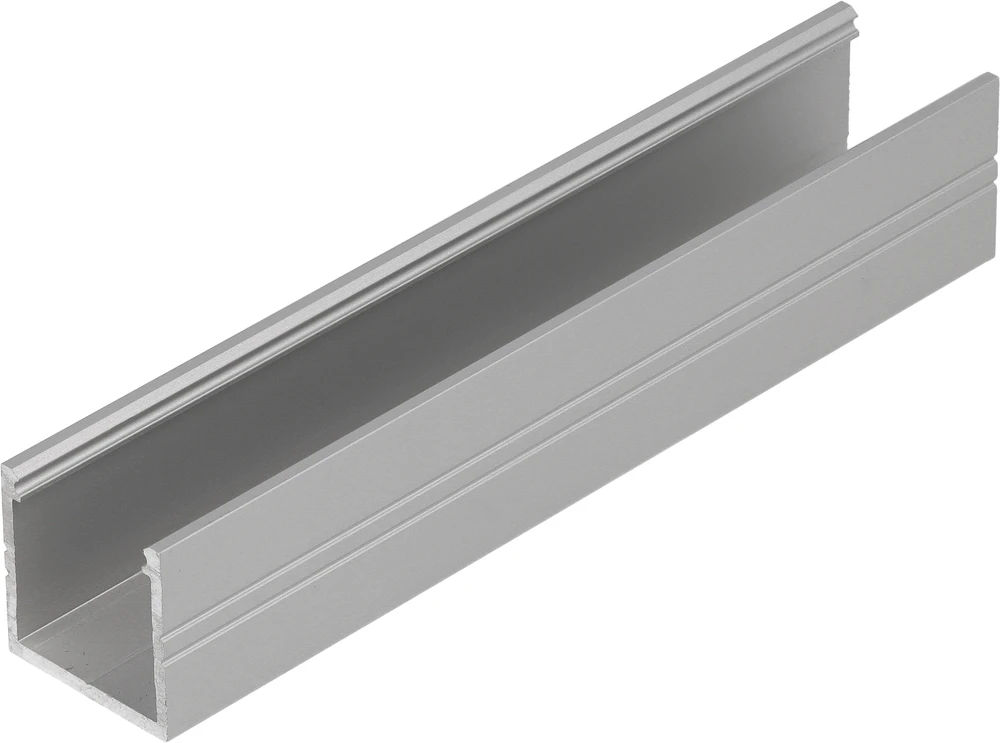 LED juostos profilis SMART16 BC3/U4, anoduotas aliuminis, 2m