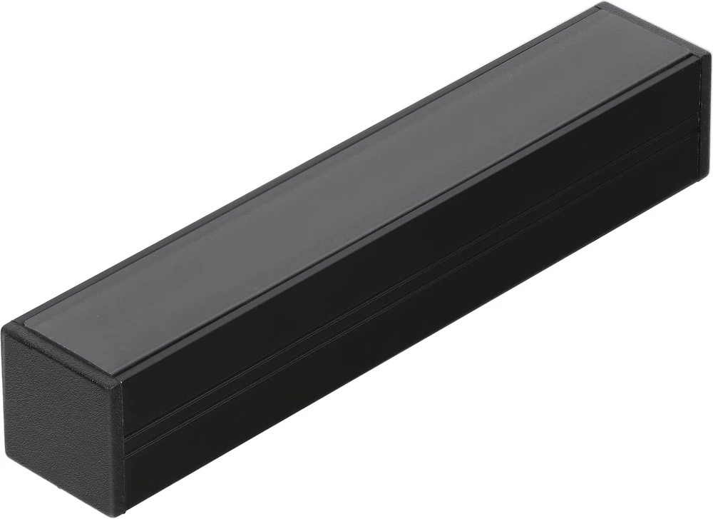 LED juostos profilis SMART16 BC3/U4, juodas, 2m