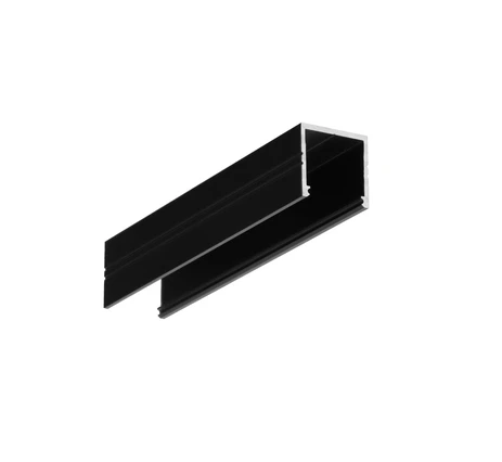 LED juostos profilis SMART16 BC3/U4, juodas, 2m