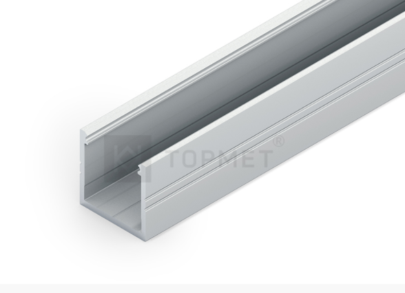 LED juostos profilis SMART16, neanoduotas aliuminis, 3m