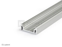 LED juostos profilis SURFACE14 EF/TY, anoduotas aliuminis, 2m