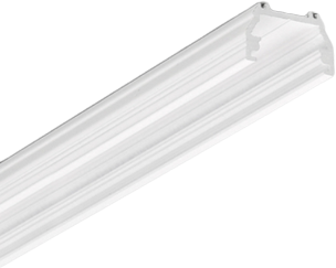 LED juostos profilis UNI12, baltai dažytas, 3m