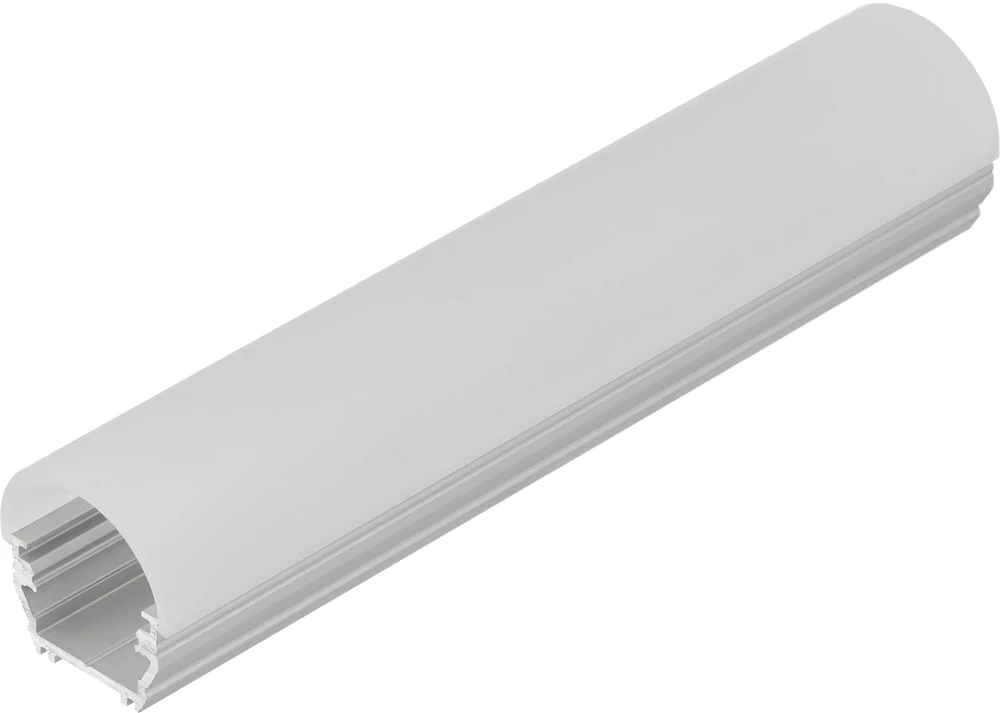LED juostos profilis UNI12 BCD/U, anoduotas aliuminis, 2m