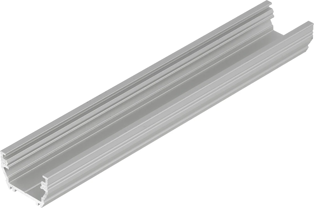 LED juostos profilis UNI12 BCD/U, anoduotas aliuminis, 2m