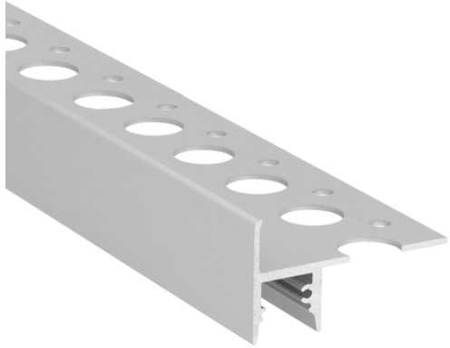 LED juostos profilis UP-TILE10 A, anoduotas aliuminis, 3m