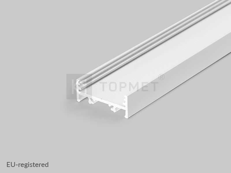 LED juostos profilis VARIO30-01 ACDE-9/TY, baltas, 2m