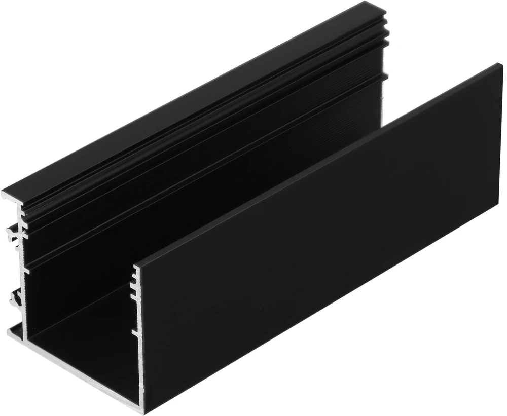 LED juostos profilis VARIO30-03 ACDE-9/TY, juodas, 3m