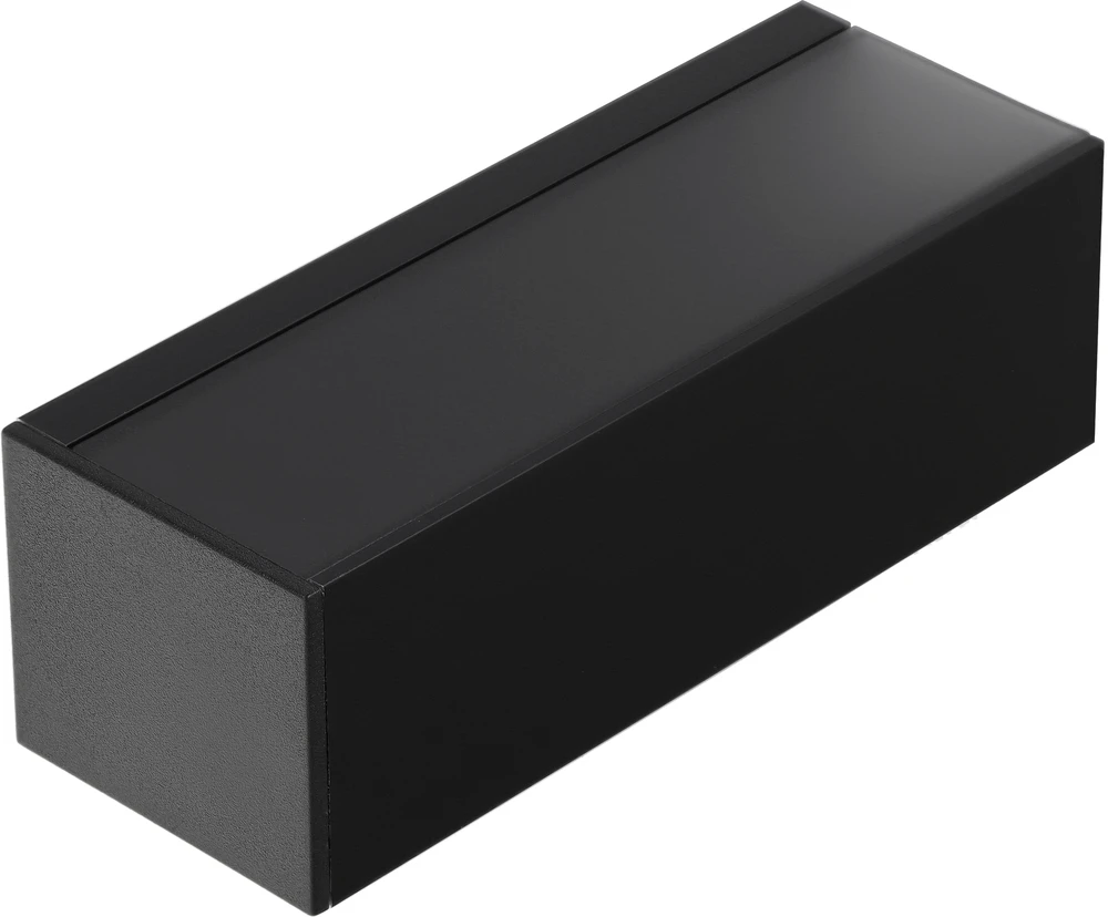 LED juostos profilis VARIO30-03 ACDE-9/TY, juodas, 3m