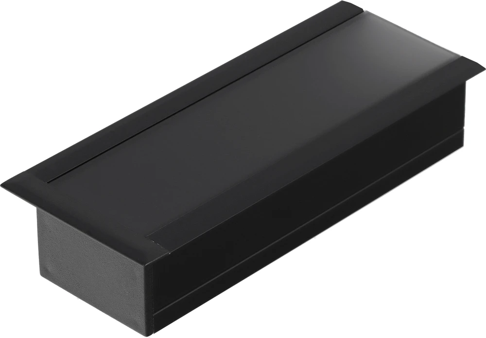 LED juostos profilis VARIO30-07 ACDE-9/U9, juodas, 2m