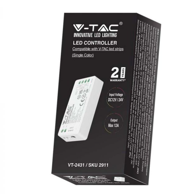 V-tac LED juostos WIFI valdiklis, skirtas vienos spalvos juostai