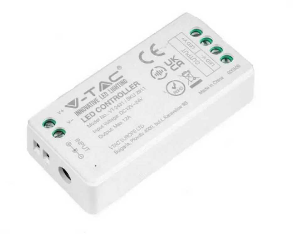 V-tac LED juostos WIFI valdiklis, skirtas vienos spalvos juostai