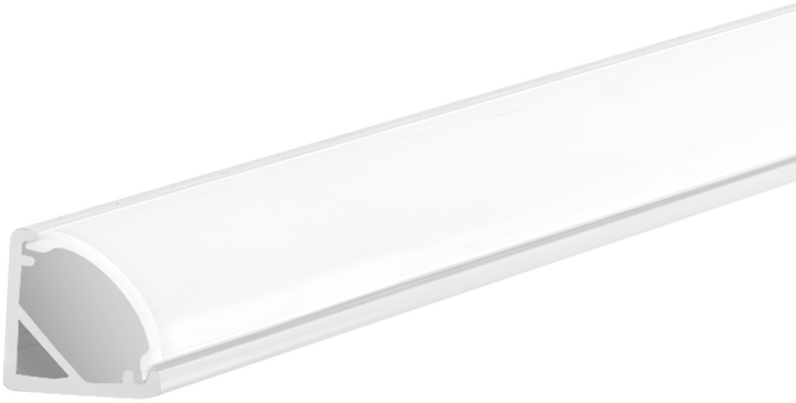 LED kampinis profilis SLOT, baltas, 3m, 346304