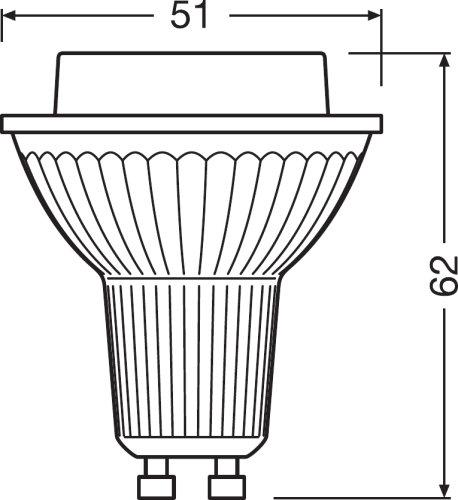 LED lemputė PARATHOM© PAR16 100 36° 9.1 W/4000K GU10