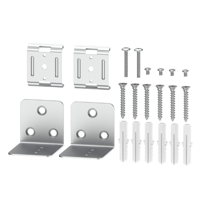 LED linijinio šviestuvo OFFICE LINEAR sieninio montavimo rinkinys