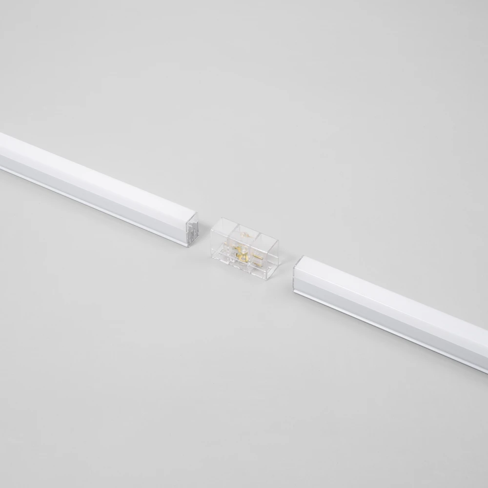 LED linijinio šviestuvo tiesus sujungimas LEDBAR, baltas