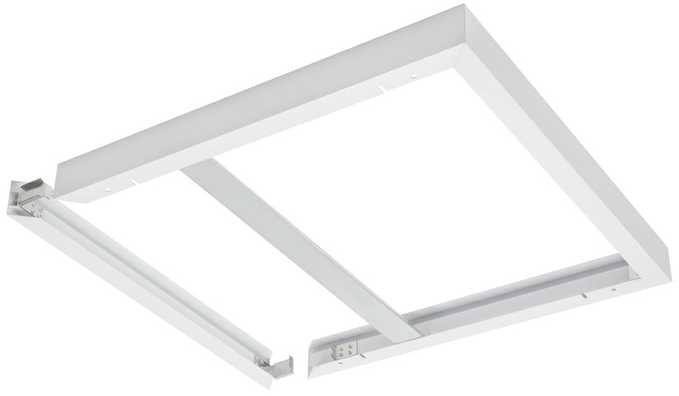 LED panelės montavimo rinkinys, baltas