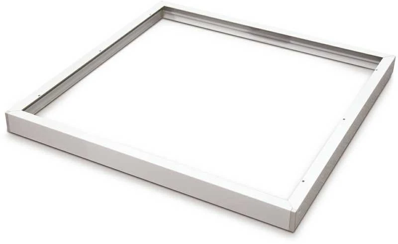 LED panelės rėmelis CLICK, baltas, 60x60cm, 73mm aukščio