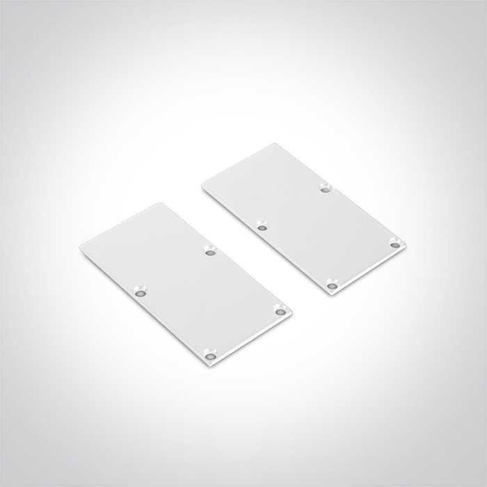 LED paviršinis profilis, baltas, 2m, 7910/W