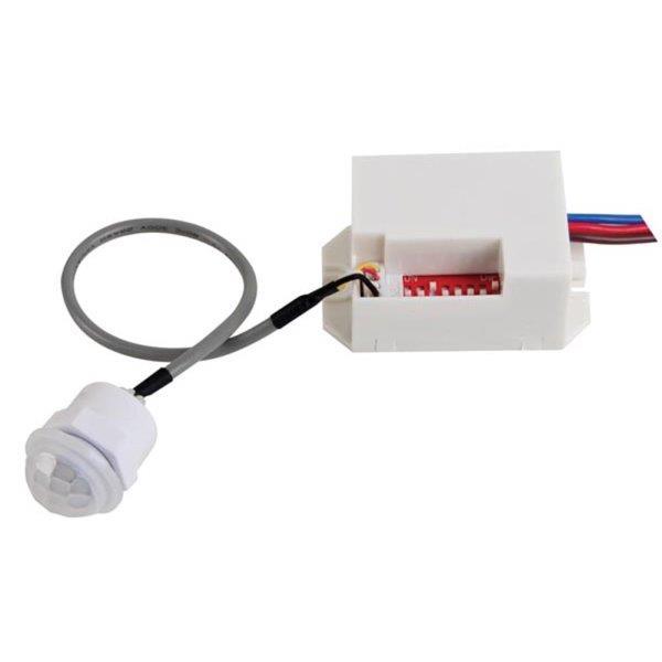 LED PIR judesio daviklis OPTONICA, baltas, IP65