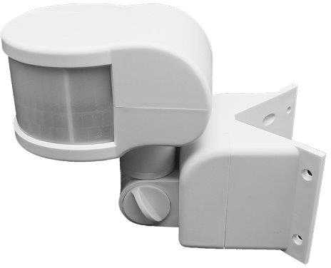 LED PIR judesio daviklis OPTONICA, baltas, 300°, IP44