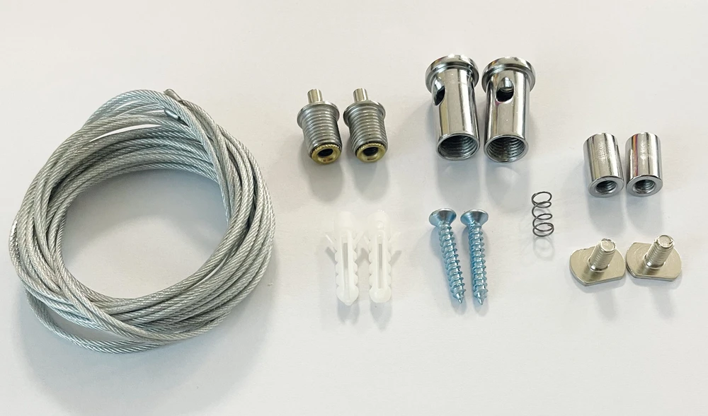 LED profilio pakabinimo elementas TUBE, 2,5m