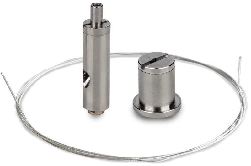LED profilio pakabinimo rinkinys RD-1, sidabro sp.