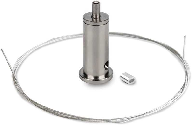 LED profilio pakabinimo rinkinys RG-1, sidabro sp.