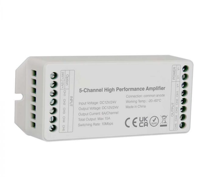 V-tac LED stiprintuvas, 5 kanalų