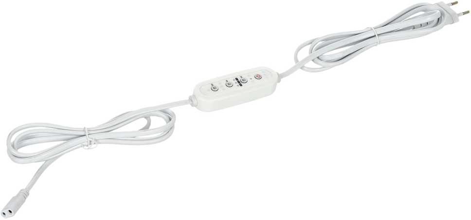 LED šviestuvo GROWLY PC maitinimo kabelis su valdikliu, 3m