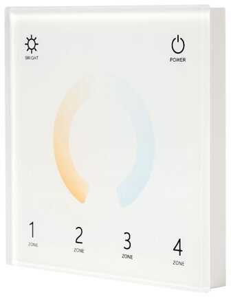 LED valdiklis, liečiamu ekranu, baltas, DMX512, RF 2.4Ghz