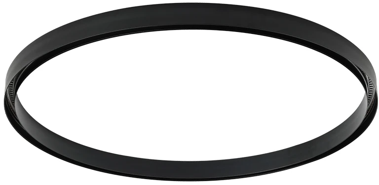Lenktas magnetinis bėgelis VIOKEF MAGNETIC CURVY, juodas, 900mm skersmuo, 02/0400-A