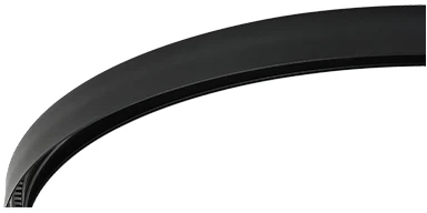 Lenktas magnetinis bėgelis VIOKEF MAGNETIC CURVY, juodas, ketvirtis 900mm apskritimo, 02/0400-C
