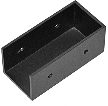 Linijinės sistemos NOVO bėgelio užbaigimas, juodas, IP65, 02/1203
