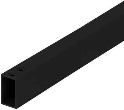 Linijinės sistemos PIPE bėgelis, juodas, 300mm, K1002242N