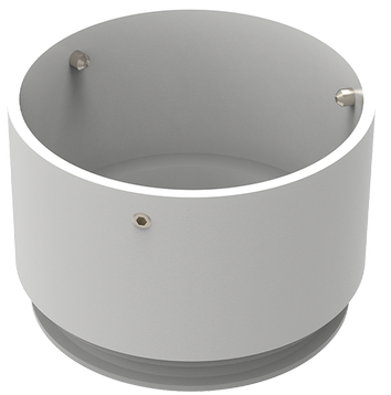 Linijinės sistemos PIPE montavimo elementas, baltas, 1TUB0033B