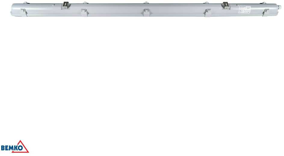 Lubinis šviestuvas Bemko Linijinis šviestuvas EMPTY OHB, T8, 150cm, IP65