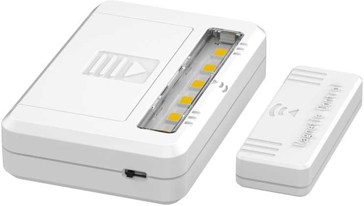 Lubinis šviestuvas 0,5W LED spintelės šviestuvas su magnetiniu durų atidarymo jutikliu, 4000K