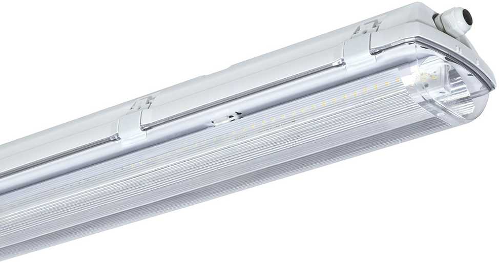 102,2W LED linijinis šviestuvas FUTURA, 1452mm, pilku korpusu, 4000K, IP66, DALI