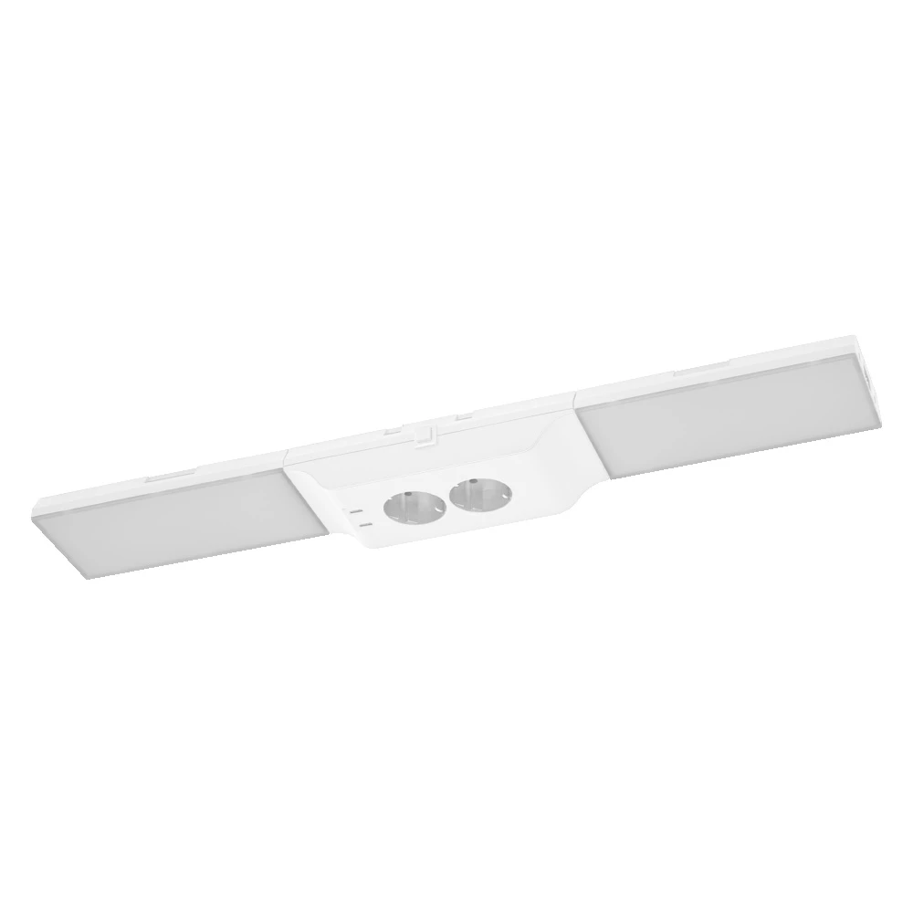 Lubinis šviestuvas 10W LED paviršinis šviestuvas UNDERCABINET, baltas, 3000K, dimeriuojamas
