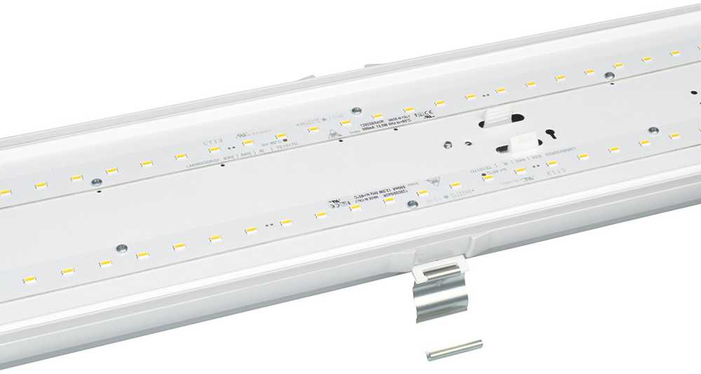 11W LED linijinis šviestuvas PRIMA EX, pilkas, 60cm, 4000K. Tinka naudoti sprogiose aplinkose.