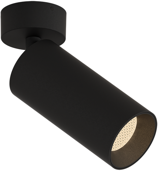 Lubinis šviestuvas 12W LED paviršinis akcentinis šviestuvas PIPE, juodas, 4000K, dimeriuojamas, F3986010NDT