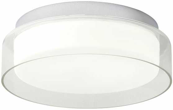 12W LED paviršinis šviestuvas NAJI, chromo sp., 3000K, IP44, 01-1453