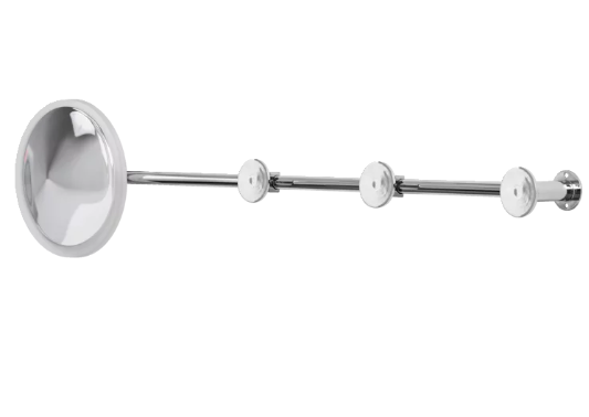 Lubinis šviestuvas 12W LED paviršinis šviestuvas PERCHERO, sidabro sp. korpusu, 3000K