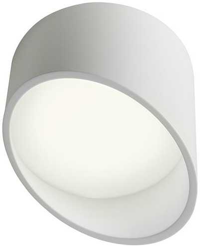 Lubinis šviestuvas 12W LED paviršinis šviestuvas UTO, matinės baltos sp., 3000K, 01-1627