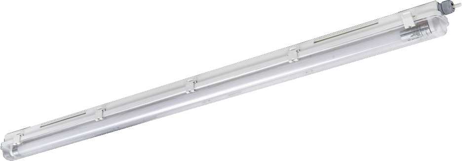 13,5W LED linijinis šviestuvas SUBMARINE T8, G13, baltas, 1280mm, 4000K, IP65