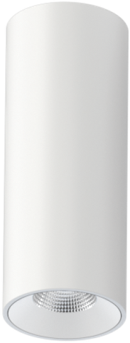 Lubinis šviestuvas 14W paviršinis šviestuvas INTO R100 LED NT, baltas, 3000K, DALI