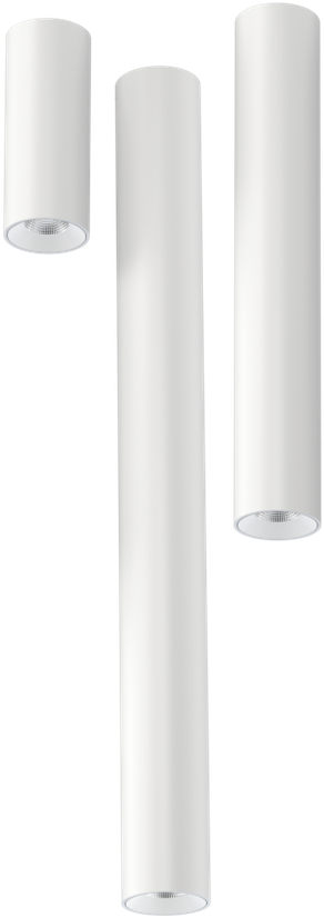Lubinis šviestuvas 14W paviršinis šviestuvas INTO R100 LED NT, baltas, 3000K, DALI