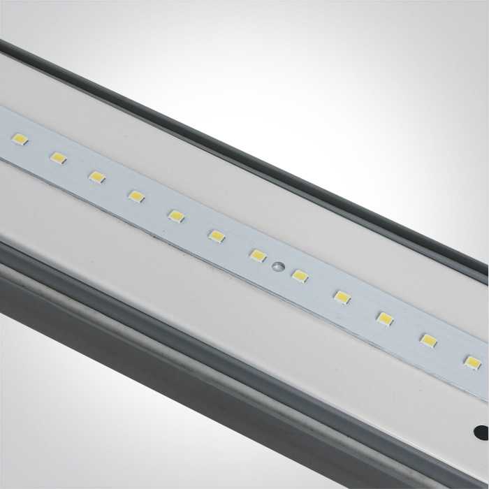 15W LED T8 šviestuvas, pilkas, 4000K, 38118M/C
