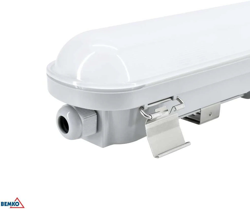 Lubinis šviestuvas Bemko 9-16W LED linijinis šviestuvas ALWIR, pilkas, 4000K, IP66